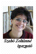 Szvegdoboz:  Szab Zoltnn igazgat