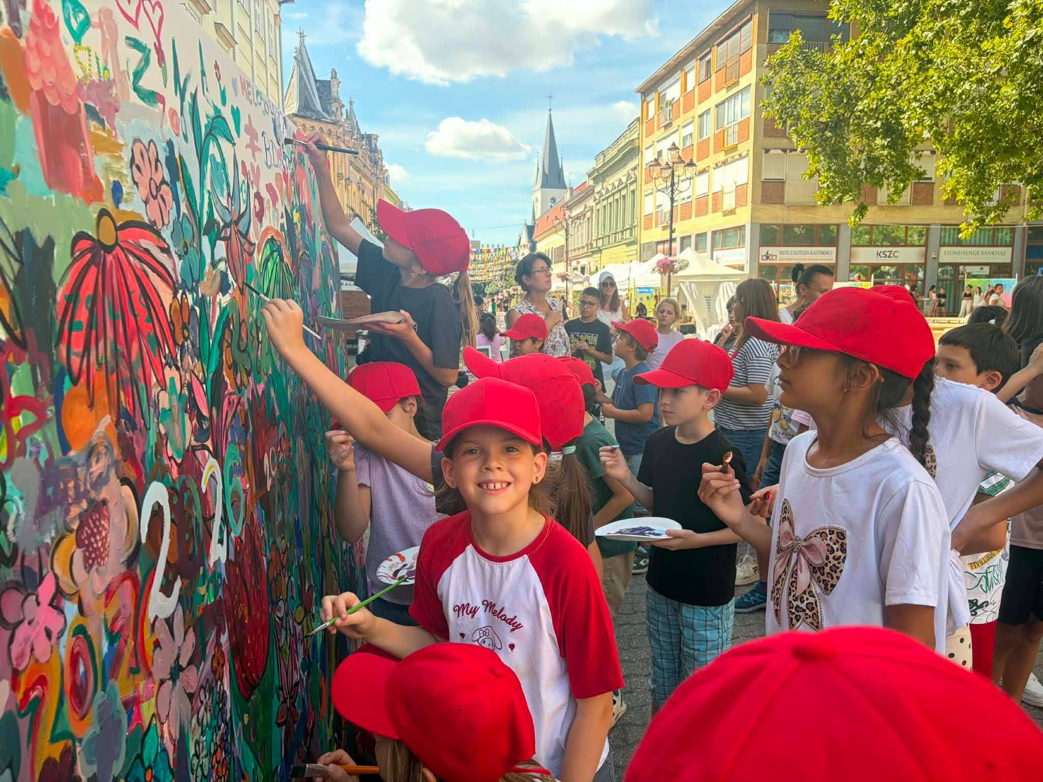Élményfestés a fesztiválon