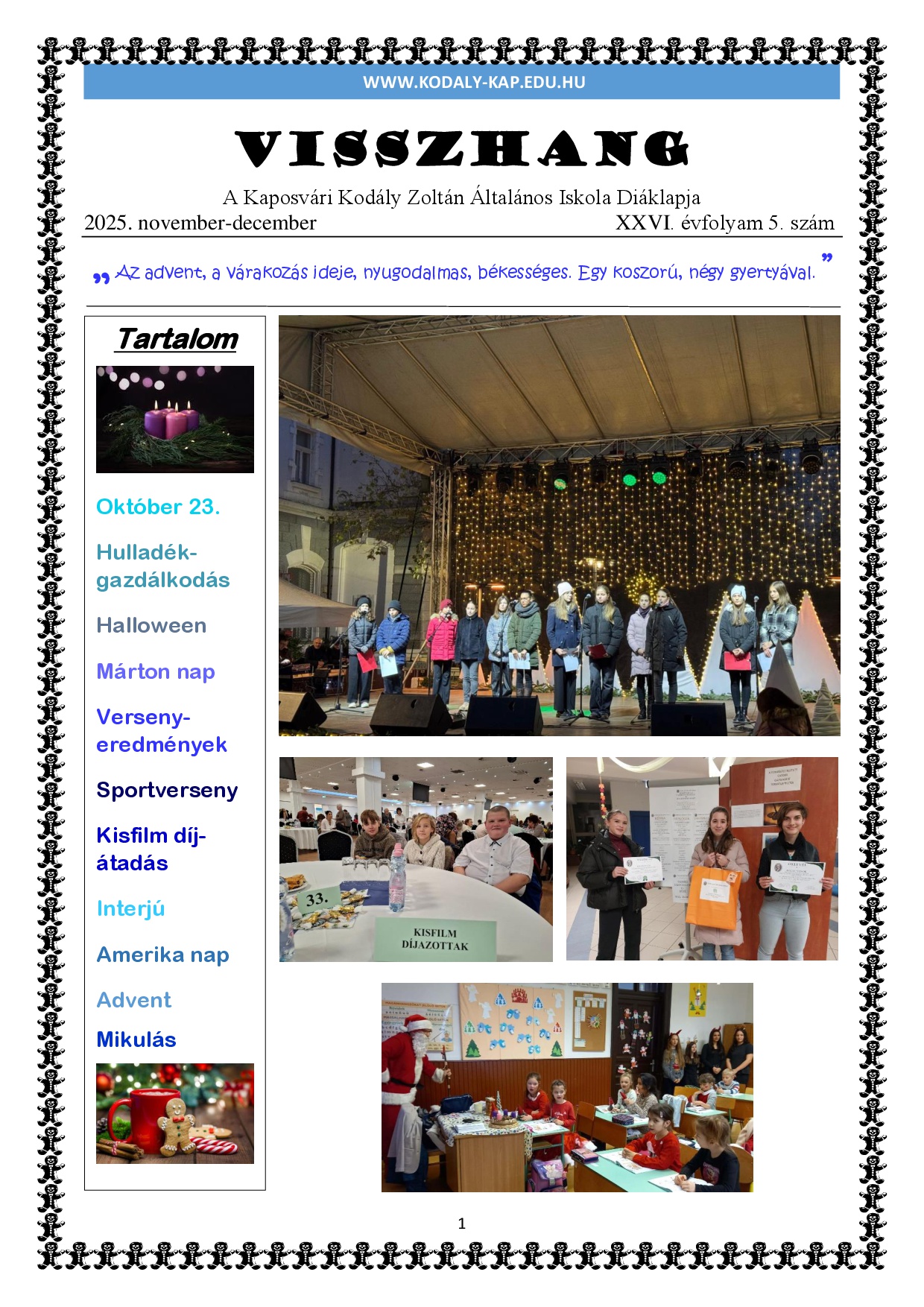 Visszhang 2025. november-december